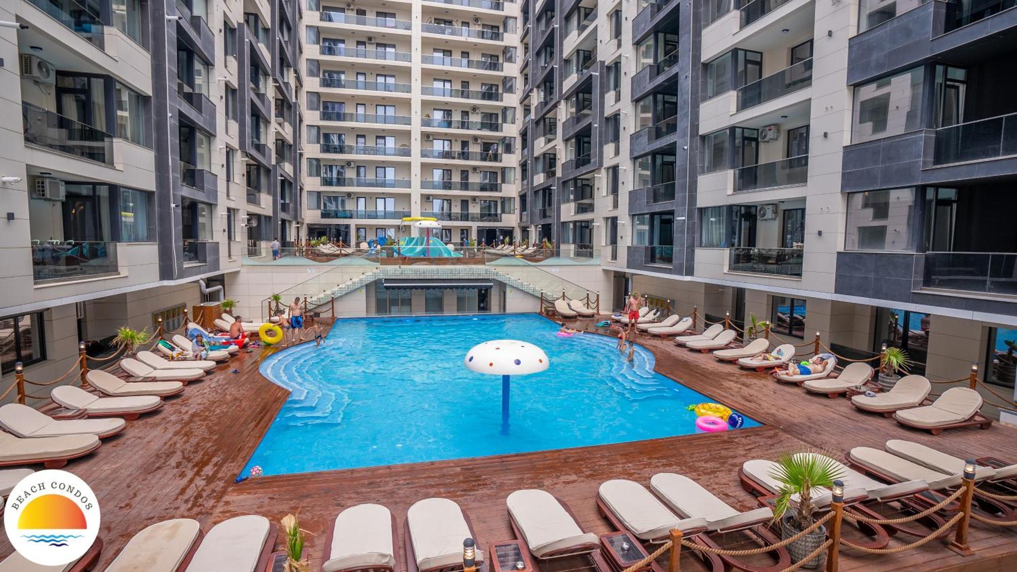 Mamaia Beach Condos 2 Navodari Bagian luar foto